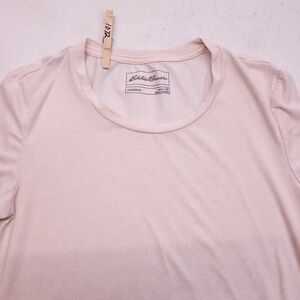 Eddie Bauer Casual Sleepwear Pajama Shirt Womens Size Extra Small XS Pink